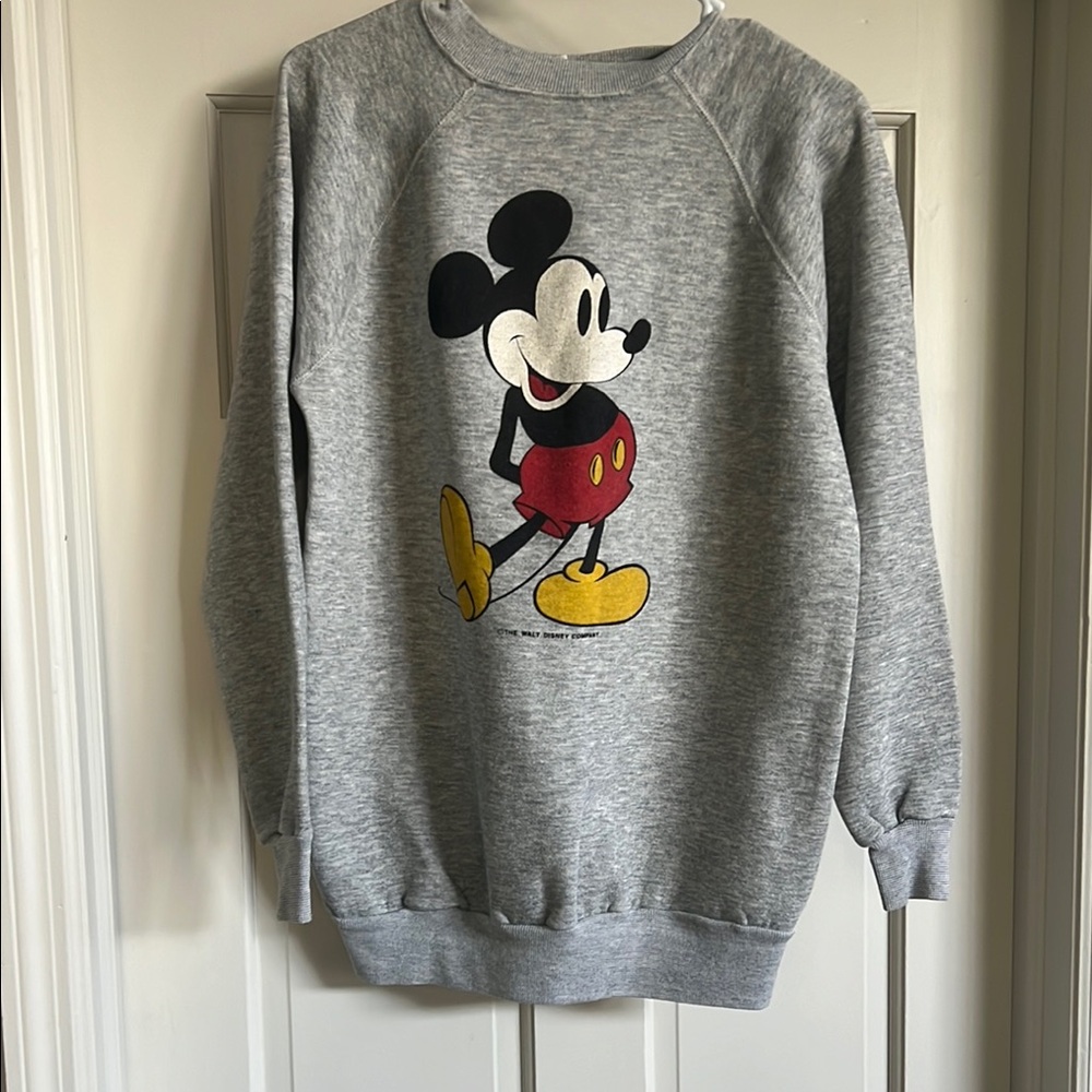 80s Vintage Mickey Mouse Sweater